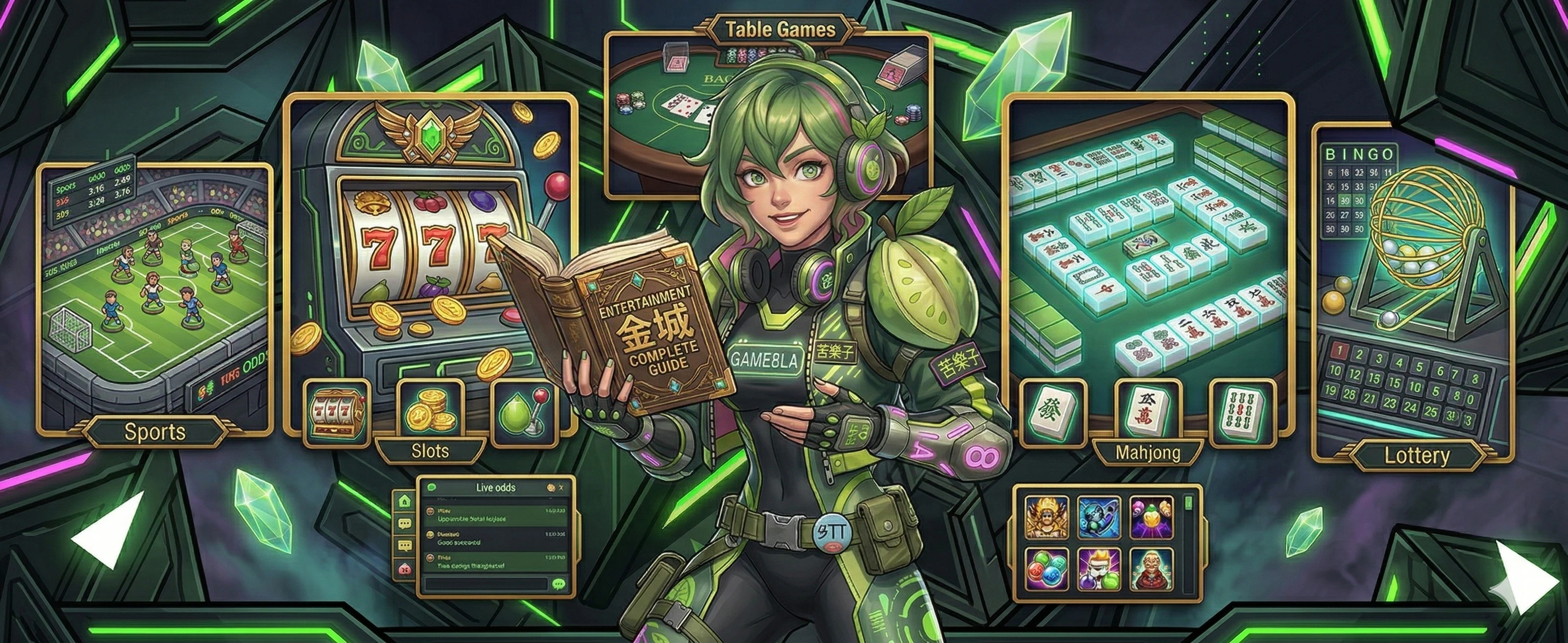 線上娛樂城完整指南：芭樂子帶你認識六大遊戲類型