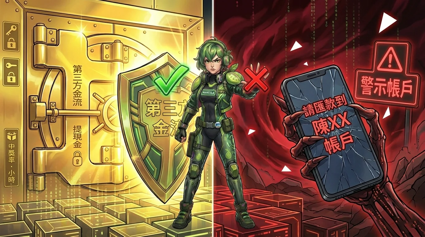 娛樂城支付管道安全性-私人轉帳警示帳戶風險-芭樂子檢查金流｜GAME8LA