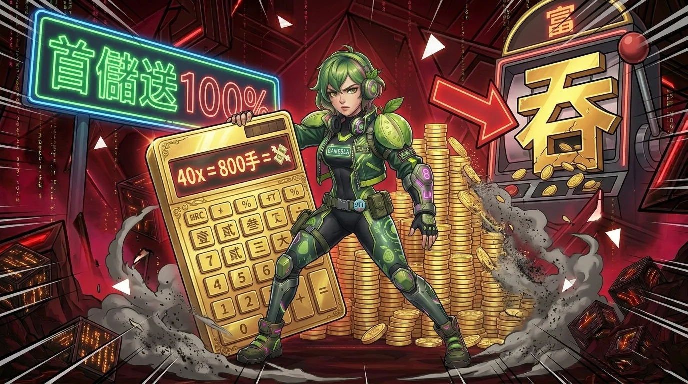 洗碼量流水陷阱數學拆解-芭樂子用計算機揭露娛樂城不出金套路｜GAME8LA