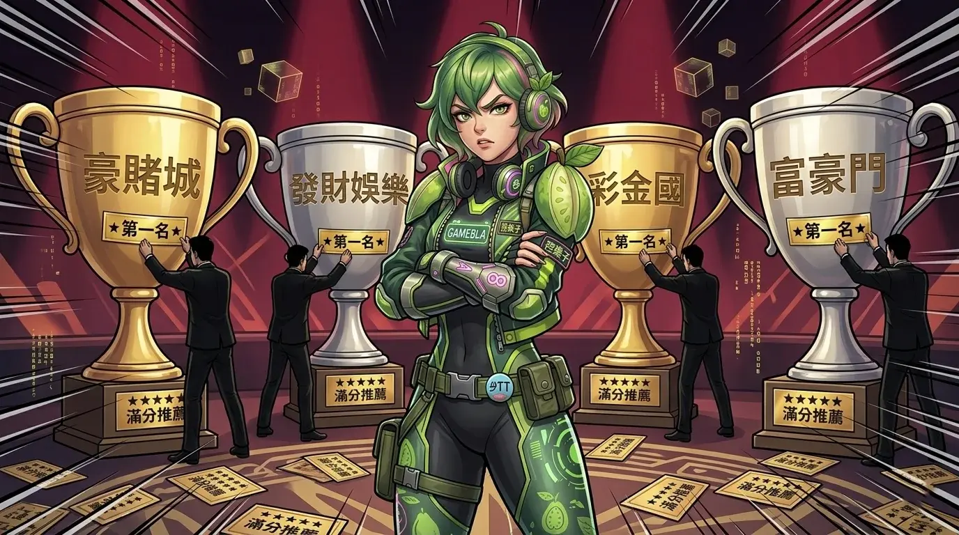 芭樂子揭露娛樂城排名站球員兼裁判-自己頒獎給自己的荒謬場景｜GAME8LA