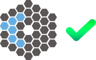 6個相同符號相鄰即中獎